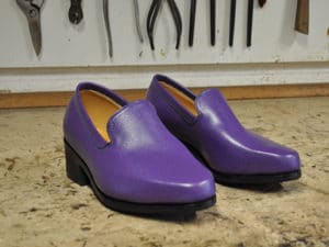 Mocassin femme sur mesure Bérénice