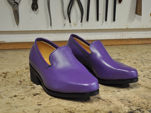 Mocassin femme sur mesure Bérénice