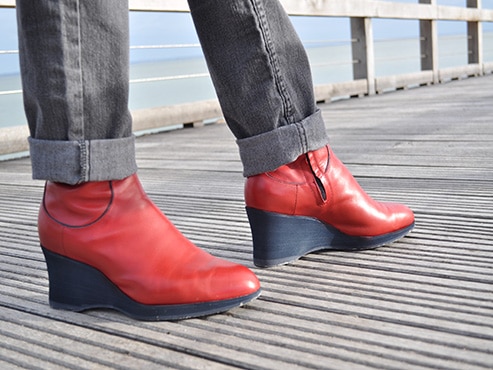 bottine femme sur mesure Léa
